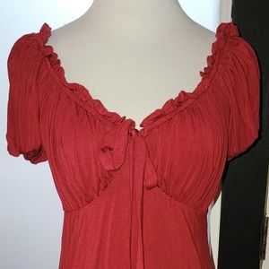New without tags medium peasant top